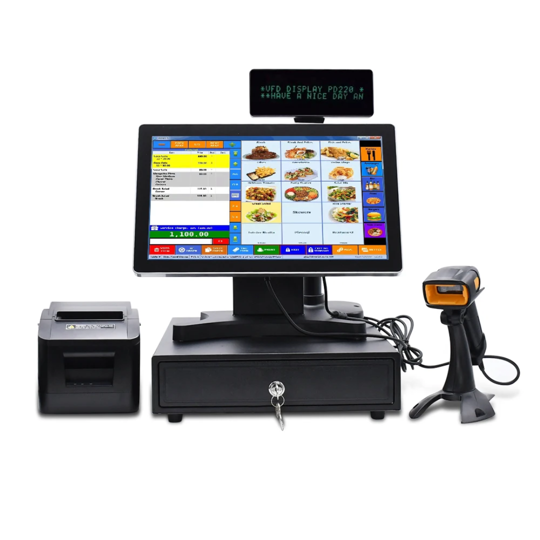 Caisse Enregistreuse Tactile 15 pouces â L'outil indispensable pour votre commerce !