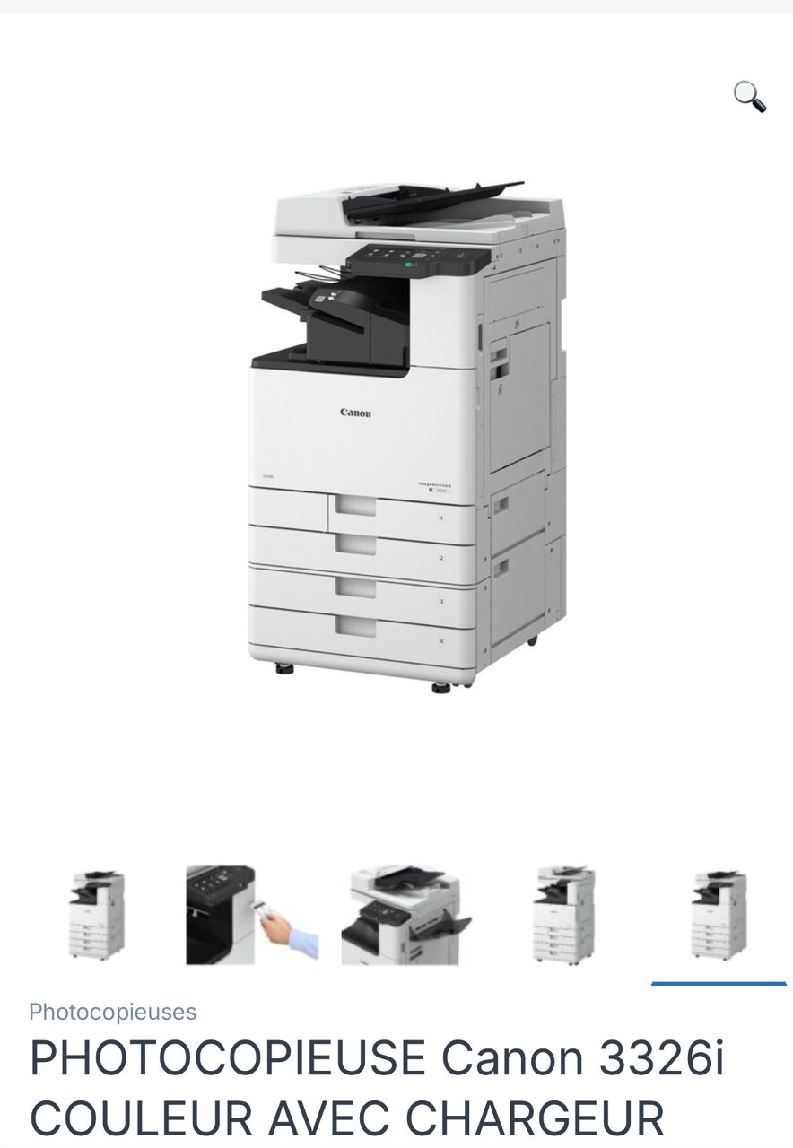 Canon imageRUNNER C3226i – Le Photocopieur Multifonction Haute Performance